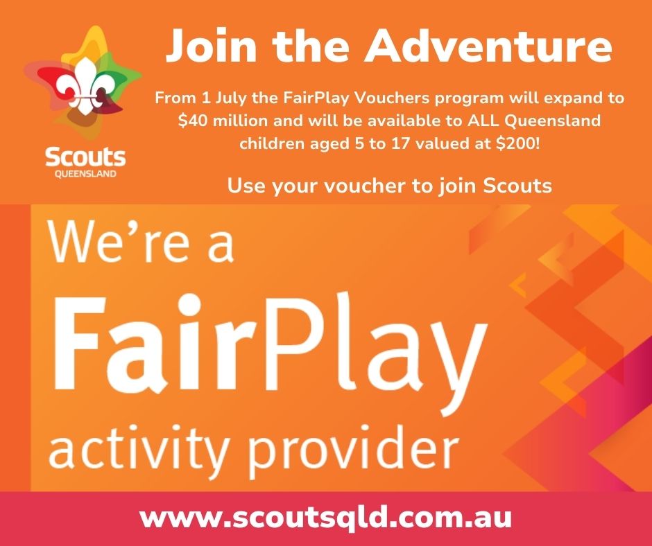 Bracken Ridge Scouts FairPlay activity provider